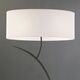 FLOOR LAMP 2L [GREY ANTHRACITE /OFF WHITE SHADE]