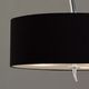 PENDANT 3L [CHROME / BLACK SHADE]