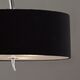 PENDANT 3L [CHROME / BLACK SHADE]