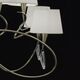 PENDANT 8L [ANTIQUE BRASS - OFF WHITE SHADE]