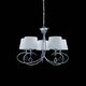 PENDANT 5L [CHROME - OFF WHITE SHADE]