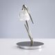 TABLE LAMP 1L SATIN NICKEL