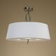 SEMICEILING 4L [ANTIQUE BRASS - OFF WHITE SHADE]
