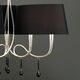PENDANT 6L SILVER PAINTED