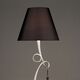 FLOOR LAMP 1L [SILVER PAINTED]