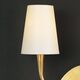WALL LAMP 2L GOLD PAINTED