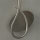 Бра Mantra Lua [WALL LAMP 1L SATIN NICKEL + WHITE SHADE]