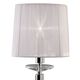 TABLE LAMP 1+1L CHROME