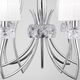 PENDANT LAMP 6+3L [CHROME - WHITE SHADE]