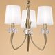 PENTANT LAMP 3L [ANTIQUE BRASS - WHITE SHADE]