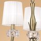 PENTANT LAMP 3L [ANTIQUE BRASS - WHITE SHADE]