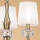 PENTANT LAMP 3L [ANTIQUE BRASS - WHITE SHADE]