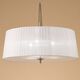 PENDANT LAMP 3L [ANTIQUE BRASS - WHITE SHADE]