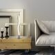 TABLE LAMP [6W 3000K SILVER / CHROME]