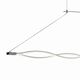 PENDANT [36W 3000K (30-150cm) DIMMABLE SILVER / CHROME]