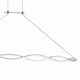 PENDANT [36W 3000K (30-150cm) DIMMABLE SILVER / CHROME]