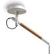 PENDANT 1L [WHITE / WOOD - WHITE SHADE]