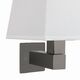 Бра Mantra Bahia [WALL LAMP DARK BROWN+SQUARE WHITE SHADE]