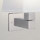 Бра Mantra Bahia [WALL LAMP SATIN NICKEL+SQUARE WHITE SHADE]