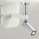 Бра Mantra Habana [WALL LAMP E27+1*3W 4000K WHITE/CHROME+ROUND WHITE SHADE]