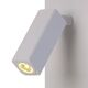 WALL LAMP LED - READER - [USB WHITE / WOOD]