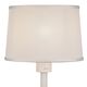 TABLE LAMP 1L - USB WHITE / WOOD