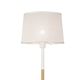 FLOOR LAMP 1L - [USB WHITE / WOOD]