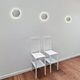 Mantra Bora Bora [HEXAGONAL LED WALL LAMP SILVER 12W SILVER PAINTING]