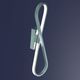 Mantra Bucle [WALL LAMP 20W SILVER]