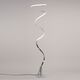 FLOOR LAMP [LED 42W - 3000K SILVER + CHROME]