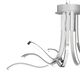 CEILING [LED 60W - 3000K SILVER + CHROME]