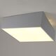 SQUARE CEILING LAMP [5L*E27 SILVER 45*45 SILVER]