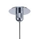 PENDANT 1L SMALL CHROME / GRAPHITE