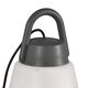 TABLE LAMP 1L / P?ENDANT (4M CABLE) GREY ANTHRACITE / WHITE SHADE
