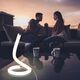 TABLE LAMP [LED 12W CHROME + ACRYLIC]
