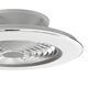 LED CEILING [70W FAN 30W WITH REMOTE CONTROL SILVER PAINTED]