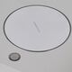 LED TABLE LAMP WHITE 6W - CELL PHONE INDUCTION CHARGER