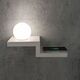 Mantra Zanzibar [LED WALL LAMP WHITE 5W - CELL PHONE INDUCTION CHARGER]