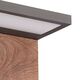 APLIQUE LED [13W DARK GREY/WOOD]