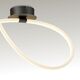 SEMIPLAFON LED [25W - 3000K - DIMMABLE TITANIUM + ACRYLIC]