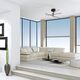 CEILING [BLACK LED 36W 3000K MATT BLACK]