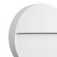 WALL STEP LIGHT ROUND [6W 3000K WHITE SANDED WHITE]