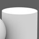 SPOT/WALL LIGHT WHITE 1L*GU10  WHITE