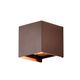 APPLIQUE OUTDOOR ROUND  LED* 2*6W 3000K  brown