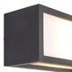 WALL LIGHT OUTDOOR  DARK GREY IP65 - 1L*E27 DARK GREY