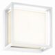 CEILING / WALL LIGHT OUTDOOR  WHITE LED IP65 - 9W - 3000K WHITE