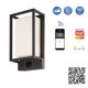 WALL LIGHT GRAPHITE LED CAMERA/WIFI/CCT  3000K GRAPHITE