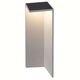BOLLARD LED GRAPHITE SOLAR/SENSOR 3000K GRAPHITE