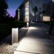 BOLLARD LED GRAPHITE SOLAR/SENSOR 3000K GRAPHITE