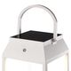 LANTERN WHITE PORTABLE OUTDOOR LED SOLAR 3000K WHITE